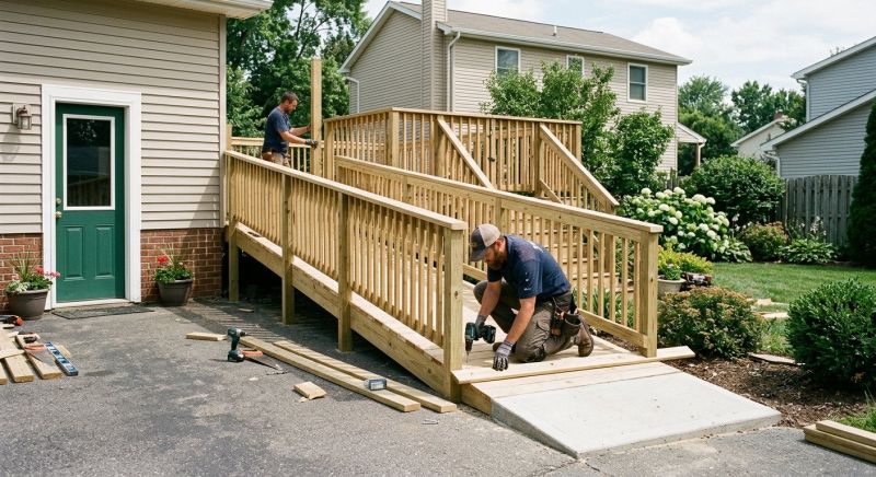 Accessible Ramp Construction in Wilmington, NC