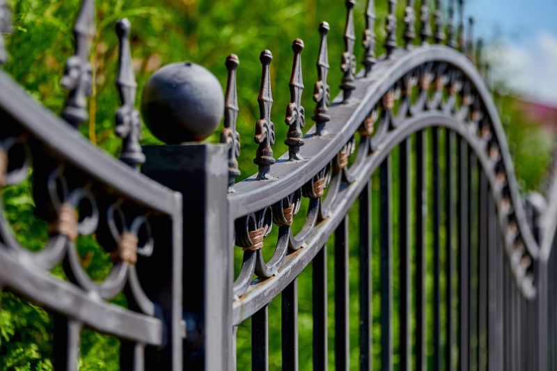 Local Black Iron Fence Installation in Laguna Beach, CA
