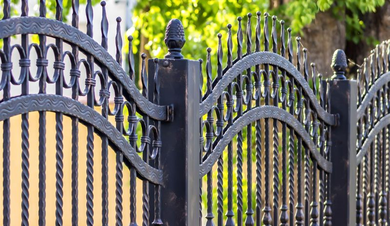 Local Black Iron Fence Installation in Matthews, NC