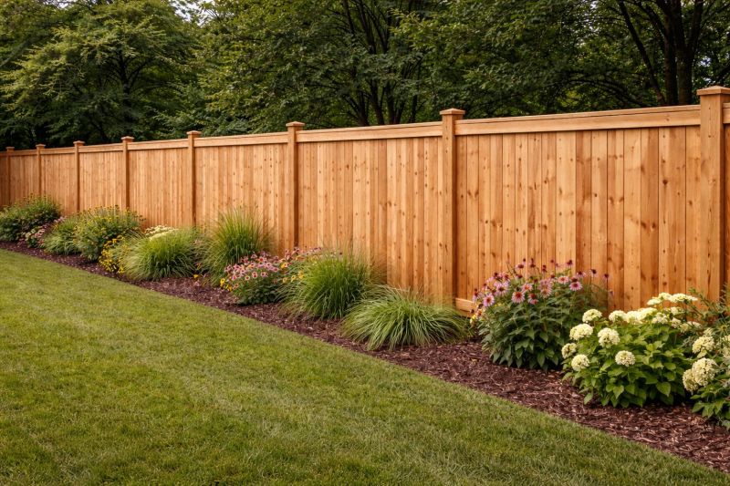 Cedar Fence Replacement in Pearland, TX