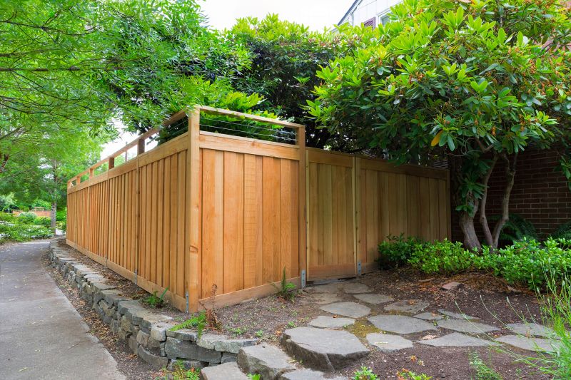 Local Cedar Fencing Installation in Goleta, CA