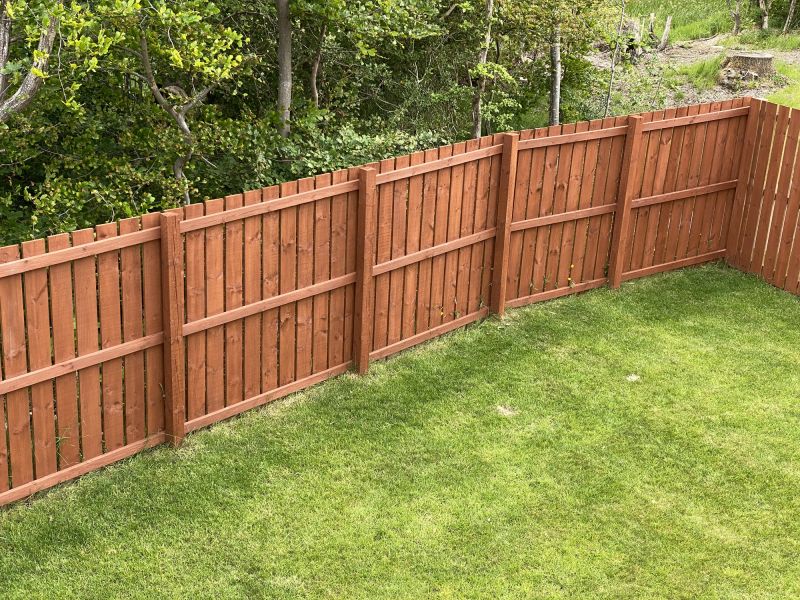 Cedar Fencing Installation