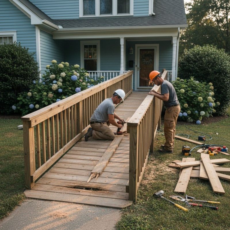 Disability Ramp Installation in Wilmington, NC