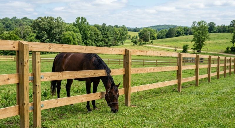 Equine Fence Installation in Roseville, CA