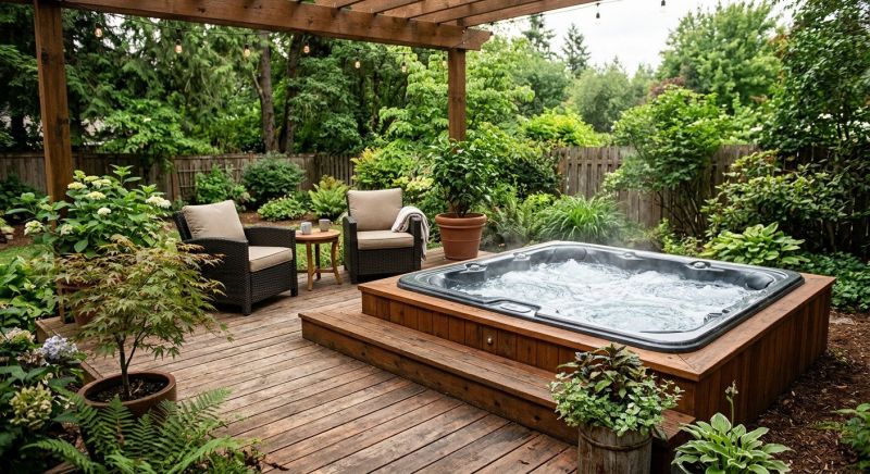Hot Tub Deck Installation in Fairfield County, CT