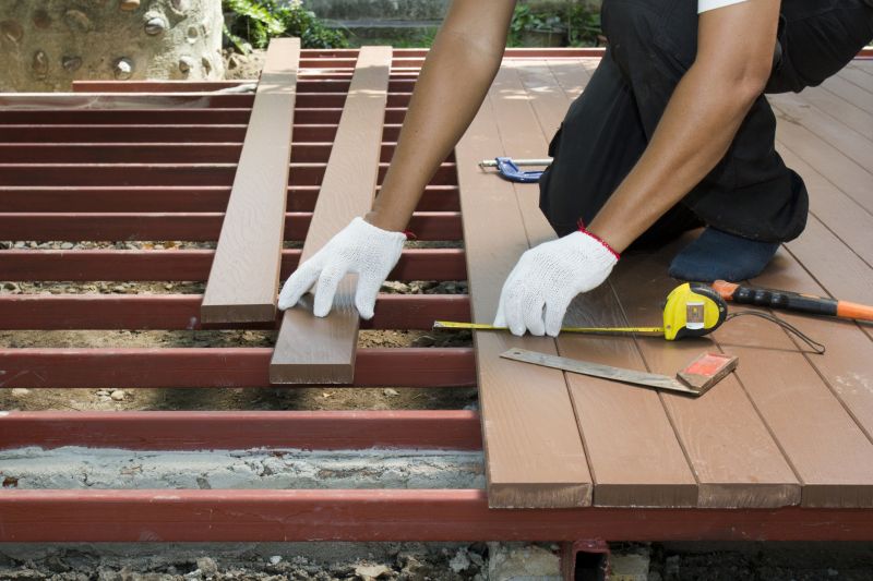 Redwood Deck Installation in Fairfield County, CT