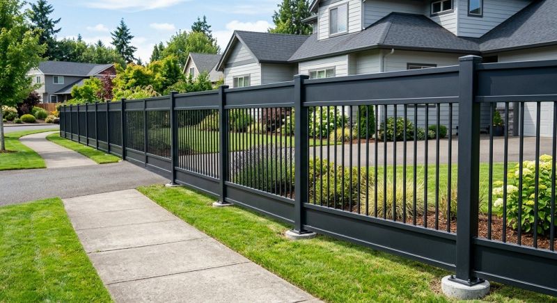 Steel Fence Replacement in Des Moines, IA