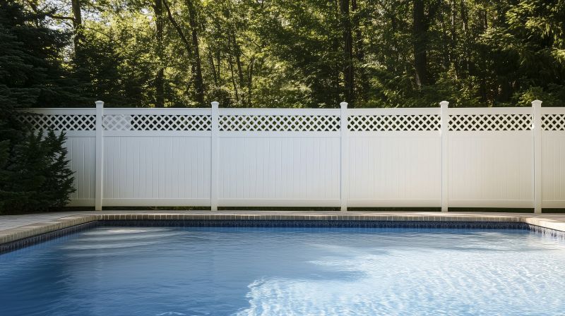 Vinyl Pool Fence Installation