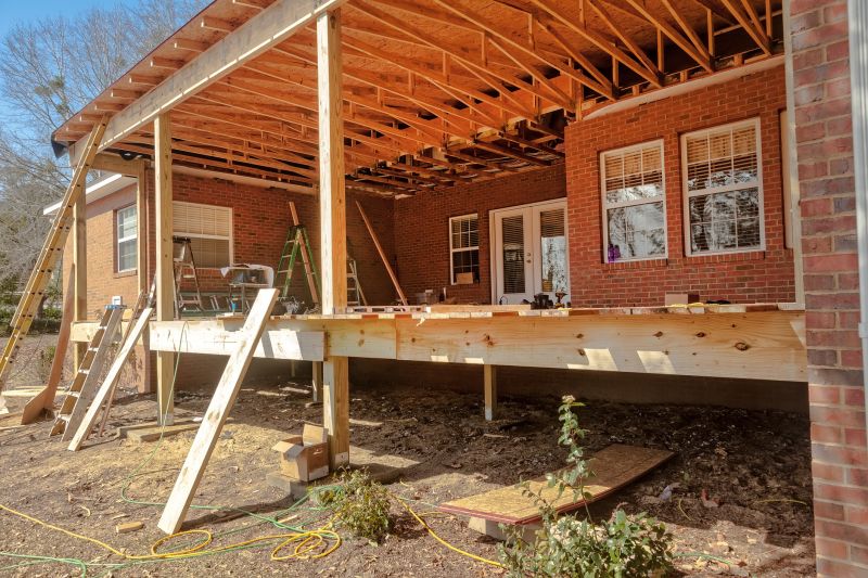 Wood Porch Construction in Fairfield County, CT
