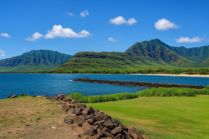Local Mesh Pool Fence Construction in Waianae, HI