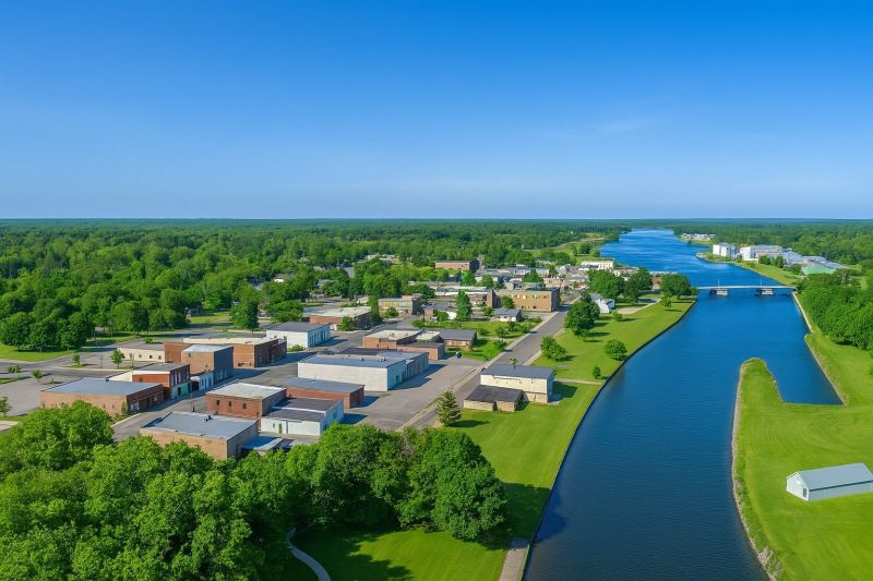 Local Mesh Pool Fence Construction in Cheboygan, MI