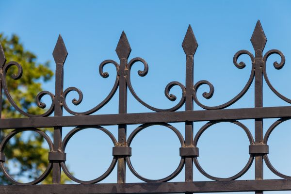 Black Iron Fence Installation Service